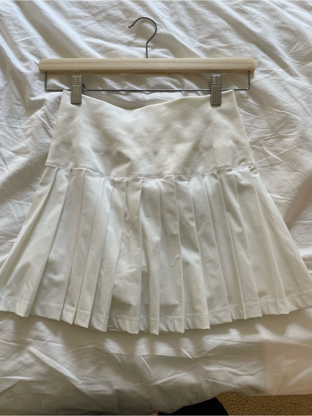 Wilson White Pleated Tennis Skirt